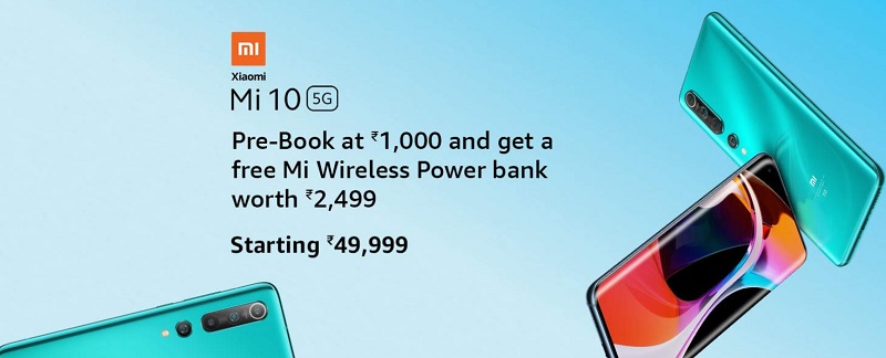 mi 10 price amazon